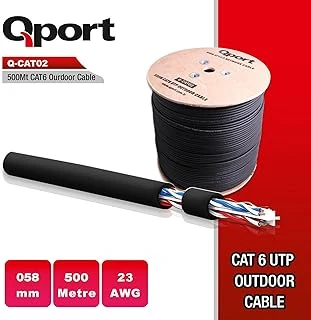 Qport Q-Cato2 Dış Mekan Cat 6 Kablo ürün görseli 1