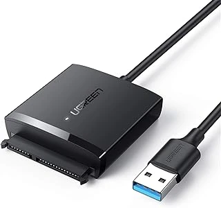 Ugreen Usb 3.0 Sata Ssd Hdd Dönüştürücü Adaptör, Siyah ürün görseli 1