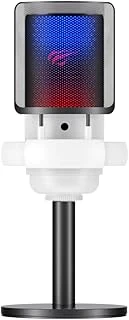 Havit Gamenote Gk50 Rgb Yayıncı Mikrofon - 24Bit/192Khz - Kardioid - Gürültü Engelleme - Type-C + 3.5Mm - Beyaz ürün görseli 1