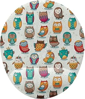 Sevimli Baykuşlar Bilek Destekli Mouse Pad ürün görseli 1