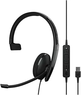 Epos I Sennheiser Adapt 130 Usb Ii - Kulaklık - Kulak Üstü - Kablolu - Usb - Siyah - Uc Için Optimize Edildi ürün görseli 1