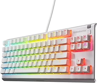 Apex 3 Tkl Türkçe Klavye Tenkeyless, 8 Bölge Rgb Aydınlatma Türkçe Qwerty - Beyaz ürün görseli 1