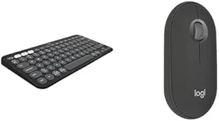 Pebble Keys 2 K380S Klavye M350S Mouse Seti (Siyah) ürün görseli 1