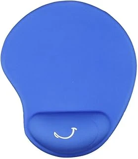 Daytona Mps Ergonomik Bilek Destekli Yuvarlak Mousepad (Mavi) ürün görseli 1
