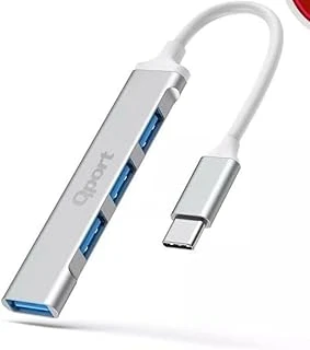 Qport Q-Tuc05 Type-C To 4 Port Usb Çoklayıcı ürün görseli 1