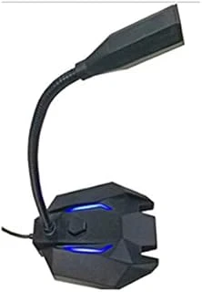 Snopy Sn-110M Siyah Led Işıklı Usb Masaüstü Mikrofon ürün görseli 1