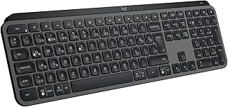 Mx Keys S Kablosuz Klavye, Düşük Profil, Akıcı Hassas Sessiz Yazma, Programlanabilir Tuşlar, Arkadan Aydınlatma, Bluetooth, Usb C Şarj Edilebilir, Siyah ürün görseli 1