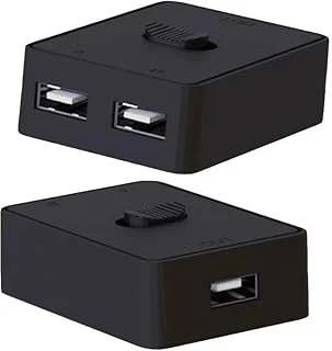 Lunatic 5945 2 Port Usb 2.0 To Kvm Switch Çoklu Pc Kasa Çoklayıcı Hub Anahtar Bir Pc’Ye Iki Farklı Usb Cihaz Bağlama Bir Usb Iki Farklı Pc’De Kullanabilme ürün görseli 1