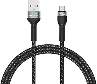 Shira Serisi Micro Usb Kablo 1 Metre Siyah ürün görseli 1