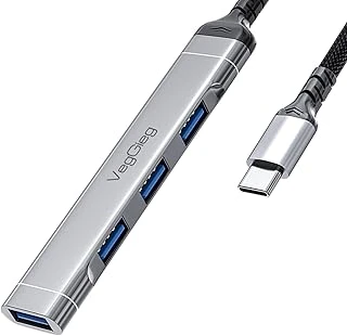 Veggieg Type-C To Usb 3.0 4 Port 3*Usb 2.0 1*Usb 3.0 Çoklayıcı Hub ürün görseli 1