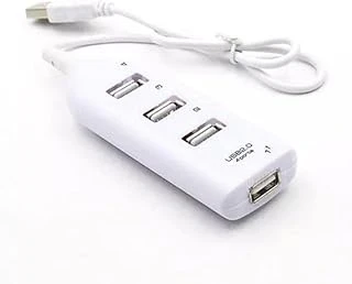 Sanec 4 Port Usb Çoğaltıcı Çoklayıcı Hub Usb 2.0 Çoklama Pc Laptop - Beyaz ürün görseli 1