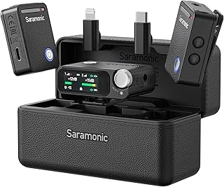 Saramonic 01 32 Bit 2 Kişilik Kablosuz Yaka Mikrofonu ürün görseli 1