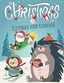 Independently Published Kleurboek - Kerstkleurplaten Voor Kinderen. (Dutch Edition) ürün görseli 1
