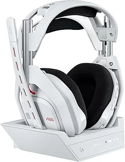G Astro A50 Kablosuz Baz İstasyonlu Kulaklığı, Dolby Ses, Xbox, Playstation, Pc/Mac Ile Uyumlu, Beyaz ürün görseli 1
