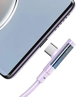 Mcdodo Ca-3451 Type-C To Type-C Pd 65W L Tip Hızlı Şarj Kablosu 1.2M Mor ürün görseli 1