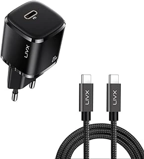 Livx Rapid 20W Usb-C Mini Pd Hızlı Şarj Güç Adaptörü 50 Cm Hızlı Şarj Data Kablosu L23 - Tct-50 ürün görseli 1