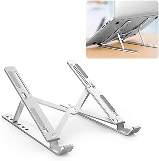 Teknosepetim Alüminyum Ayarlı Laptop Macbook Notebook Yükseltici Tutucu Tablet Telefon Standı Ayarlanır Yükseltilebilir. ürün görseli 1