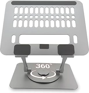 Zr-516 Alüminyum Taşınabilir 360 Derece Dönebilir Katlanabilir Laptop Standı ürün görseli 1