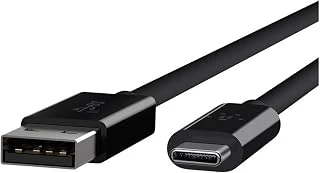 Belkin Usb 3.1 Usb-C - Usb-A Kablosu, 0,9 M (Usb-If Sertifikalı, 10 Gbps, Hd 4K), Siyah ürün görseli 1
