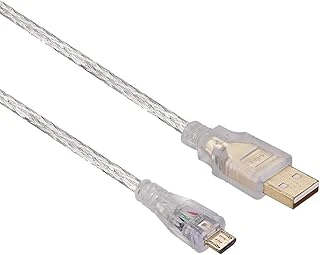 S-Link Slx-420 Ps4 Kol Şarj Kablosu, 1.5 Metre Micro Usb Şarj Data Kablosu, 2000Ma Usb-A To Micro Usb Kablo, Dualshock 4 Oyun Kolu Telefon Tablet Araç Kamerası Uyumlu Cihazlar İçin Şeffaf Kablo ürün görseli 1
