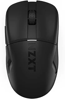Nzxt Lift Kablosuz Oyun Faresi - Hafif 57 G - 4K/8K Yoklama Oranları, Optik Anahtarlar, 26K Dpi Optik Sensör - Uzun Pil Ömrü - Kauçuk Yan Kavrama - 5 Programlanabilir Düğme - Siyah ürün görseli 1
