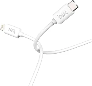 Bix Bx-Ip01Uc Type-C To Lightning 3A Hızlı Şarj Data Transfer Kablosu Beyaz 1 Metre ürün görseli 1