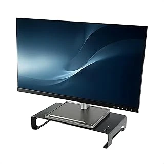 Prexua Riser Masaüstü Monitör Standı - Monitör Yükseltici (Siyah, Medium) ürün görseli 1