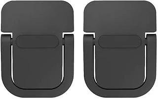 Coofbe 2 Adet Yapışkanlı Katlanılabilir Laptop Standı Portatif Macbook Bilgisayar Laptop Stand Ayagi Siyah ürün görseli 1