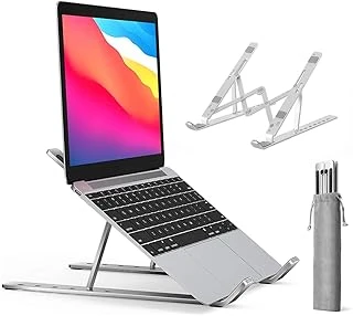 Ht-119 Katlanır Laptop Tablet Standı, Siyah ürün görseli 1