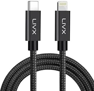 Livx Horizontal 20W Type C To Lightning 1 Metre Iphone Ipad Hızlı Şarj Data Kablosu Space Gray ürün görseli 1