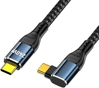Livx Type C To Type C 2 Metre 90 Derece Açılı 240W Hızlı Şarj Kablosu Ayt-02 ürün görseli 1