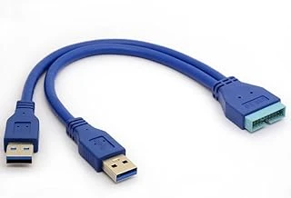 Lunatic 4746 Usb 3.0 Y Kablo 19Pin Anakart Dönüştürücü Port Çoklu ürün görseli 1