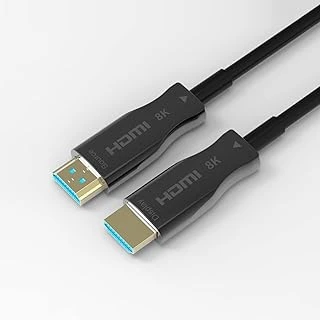 Paugge Aoc Fiber Hdmi 2.1 Kablo - 48Gbps, 8K 60Hz, 4K 120Hz, 4K 60Hz, Earc, Hdr, D-Hdr, Hdcp2.3, Dolby Vision, Dolby Atmos (20 Metre) ürün görseli 1