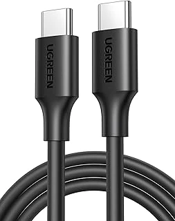 Ugreen Type-C To Type-C 3A Hızlı Data Şarj Kablosu 50 Cm, Siyah ürün görseli 1