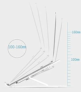 Laptop Standı Matebook Macbook Notebook Tablet Laptop Kademeli Yükseltici P1 Beyaz ürün görseli 1