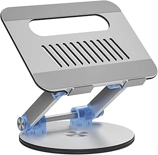Coverzone Taşınabilir Katlanabilir Folding Alüminyum Dizüstü Bilgisayar Notebook Stand Alüminyum Ayarlanabilir Açı Katlanabilir Portatif Rahat Kullanım 11 Inç 17 İnç Laptop Stant | S4 ürün görseli 1