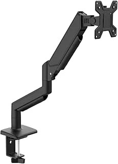 Mcstorey Monitör Kolu Yaylı Tek Kollu Stand 13-32 Inç Monitör Tutucu, Masaüstü Ayarlanabilir Monitör Kol Aparatı Siyah, Ergonomik Vesa Destekli 9Kg Taşıma Siyah ürün görseli 1