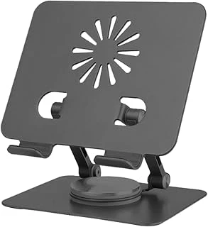 Coverzone Tablet Standı Katlanabilir Alüminyum Alaşımlı Yüksek Dayanıklı Malzeme Kaymaz Ayarlanabilir Çok Amaçlı Fonkiyonel Ipad Uyumlu Stant Zr756 ürün görseli 1
