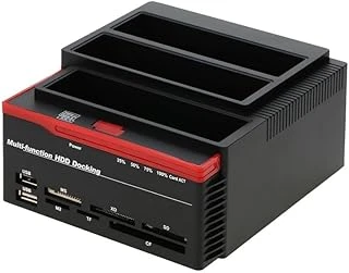 Primex Px-2390 893U3 Offline Clone Usb 3.0 Ide Sata Hdd Docking Station, 2.5/3.5 İnç Harddisk Okuyucu, Sata Ide Disk Klonlama İstasyonu, Kart Okuyucu 2X Usb 2.0 Hub Özellikli Harici Hdd Dock ürün görseli 1