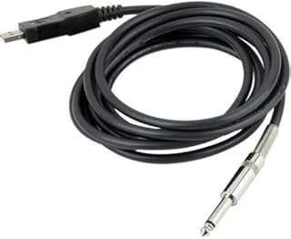 Usb To 6.3 Mm Çivi Gitar Saz Bağlantı Kablosu 6.3 Mm Usb Çevirici ürün görseli 1