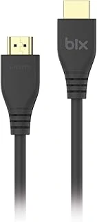 Bix Phd03 8K@60Hz Yüksek Hızlı Hdmi & Ethernet Kablosu, 48Gbps Veri Aktarım Hızı, Hdmi 2.1, Hdr, Earc, 3D Ready Teknolojisi, Bilgisayar Monitörü, Uhd Tv, Ps5, Ps4 Uyumlu 3 Metre Kablo ürün görseli 1