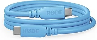 Røde Sc27 Superspeed Usb-C - Usb-C Kablosu, 5 Gbps'Ye Kadar Hızlı Veri Aktarımı 60 W Güç Kaynağı (2 M, Mavi) ürün görseli 1