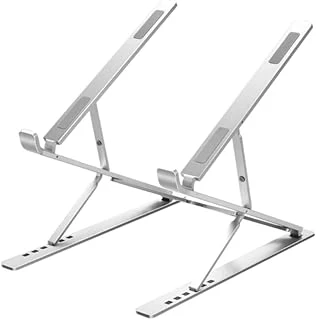 Idock N8 İki Taraflı Ayarlı Katlanabilir Alüminyum Laptop Standı ürün görseli 1