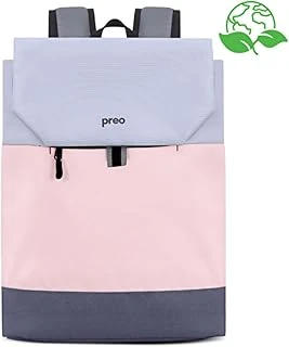 Mcs-1302 14.1" Mycase Günlük Pembe Gri Sırt Çantası ürün görseli 1