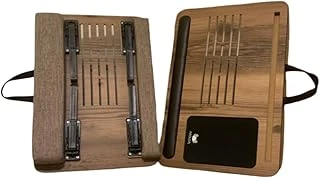 Axolotl Supply Lidya Telefon Tablet Bölmeli Katlanır Ayaklı Minderli Laptop Sehpası Bilgisayar Çalışma Masası ürün görseli 1