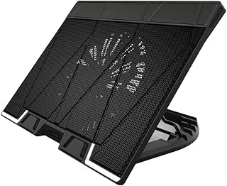 Zalman Ns3000 Dizüstü Bilgisayar Soğutucu Pedi, 17 Inç'E Kadar Oyun Dizüstü Bilgisayarı Için Yüksek Performanslı Soğutma Standı, Ayarlanabilir Yükseklikler (6 Seviyeli), Usb Powered W/Usb-C Hub, ürün görseli 1