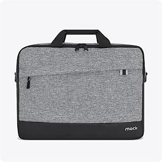 Mack Unicity Mce-1112 Çevre Dostu Laptop Çantası, Ykk Fermuarlı Macbook Çantası, Macbook Air/Pro Ile Uyumlu Bilgisayar Çantası, Erkek Kadın 14.1 Inç Notebook El Çantası, Gri ürün görseli 1
