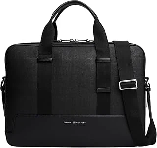 Tommy Hilfiger Laptop Evrak Çanta, Standart, 25Y.Lve.Pvh.0008, Siyah, Erkek ürün görseli 1