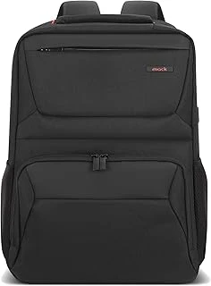 Mack Business X Mcc-804 14.1 Inç Laptop Sırt Çantası, Mackbook Sırt Çantası, Usb Şarj Portlu Bilgisayar Notebook Çantası, Kadın Erkek Bilgisayar İş Çantası, Üniversite Okul Çantası, Siyah ürün görseli 1