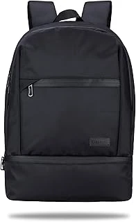 Classone Bp-It900 Benevento Serisi 15,6"Su Geçirmez Kumaş,Su Geçirmez Fermuar, Laptop,Notebook Sırt Çantası-Siyah ürün görseli 1